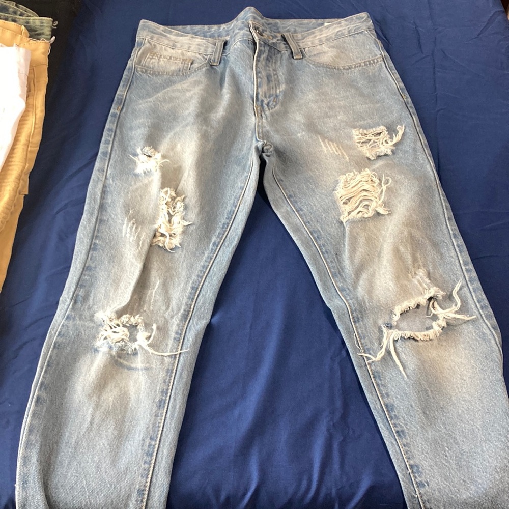 Boys distressed jeans